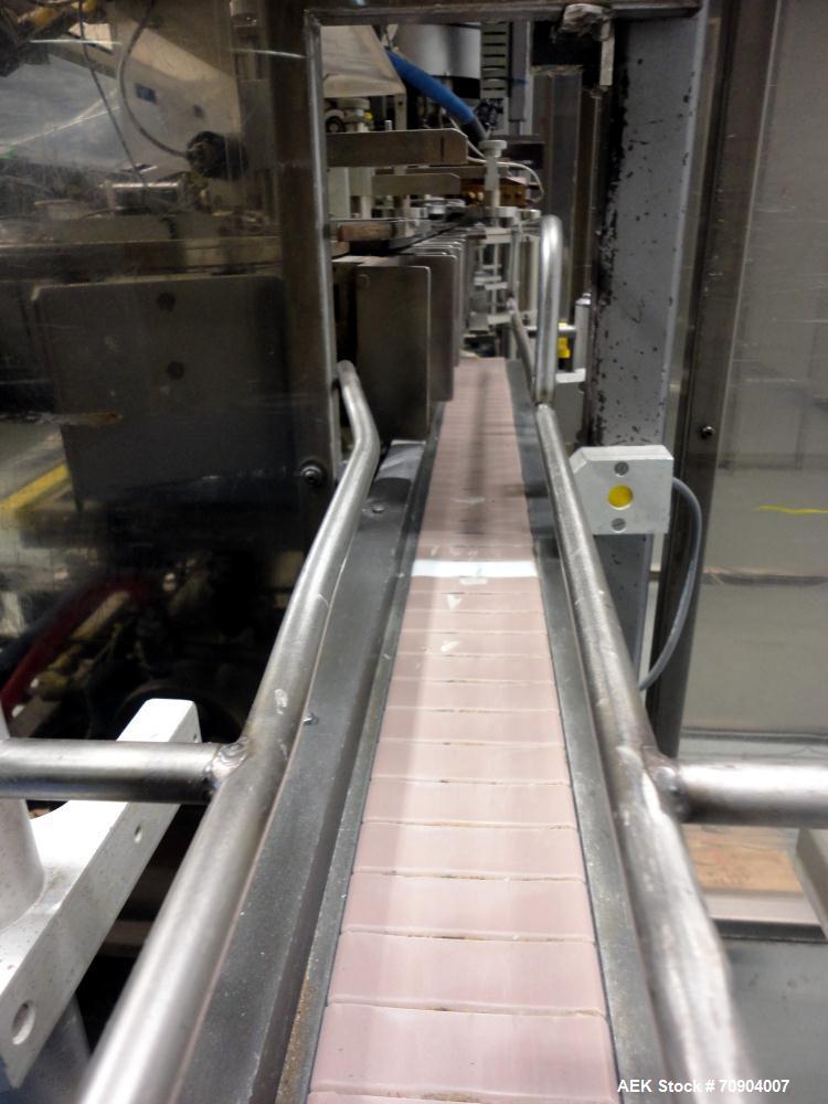 Used Tisma Vertical Automatic Volumetric Fill Cartoner with Nordson Verablue Si