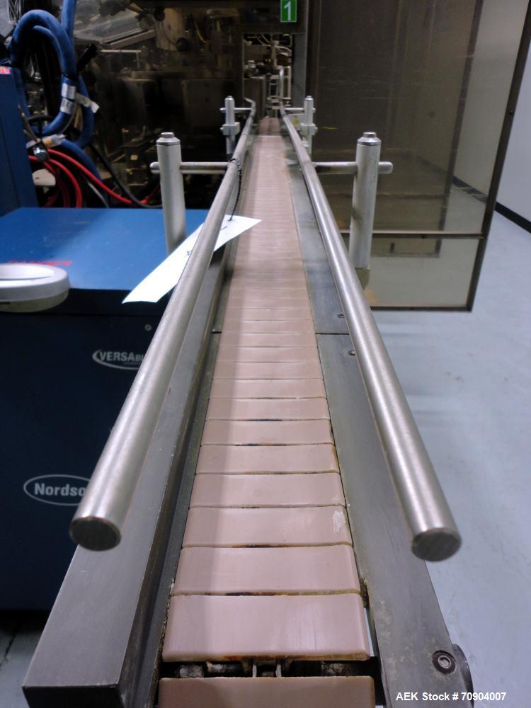 Used Tisma Vertical Automatic Volumetric Fill Cartoner with Nordson Verablue Si
