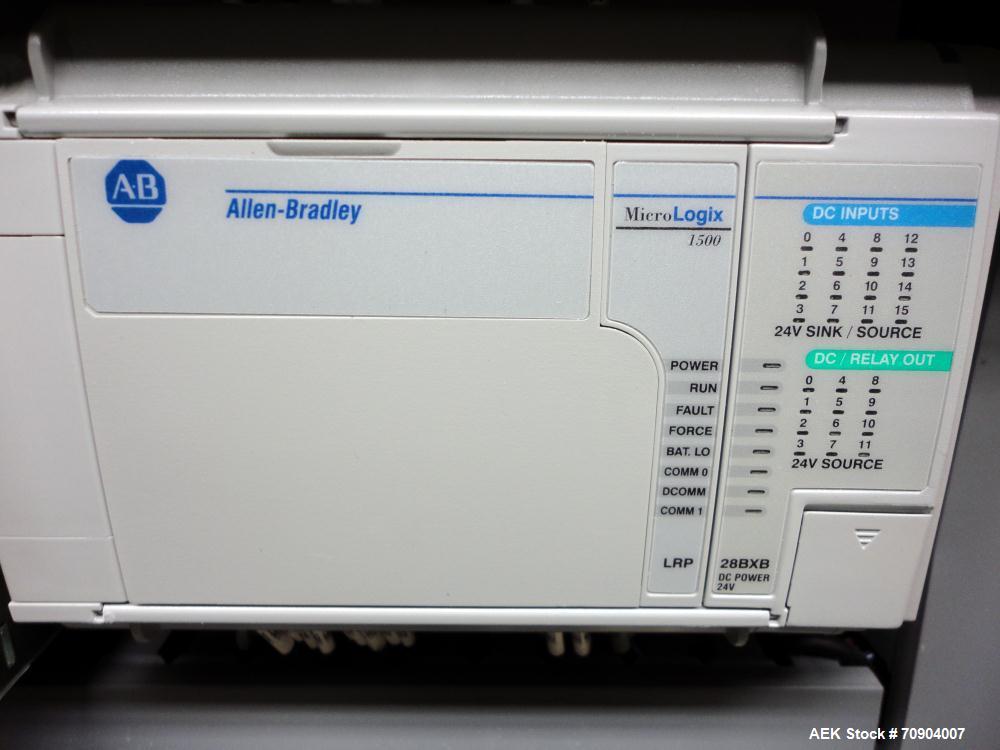Used Tisma Vertical Automatic Volumetric Fill Cartoner with Nordson Verablue Si
