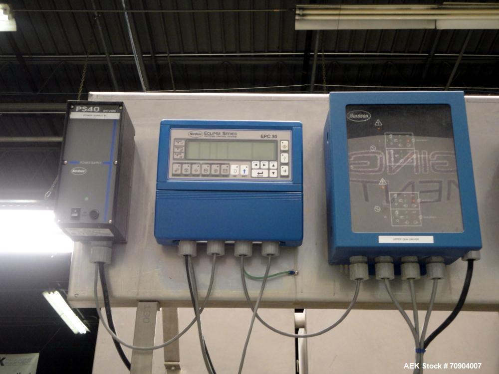 Used Tisma Vertical Automatic Volumetric Fill Cartoner with Nordson Verablue Si