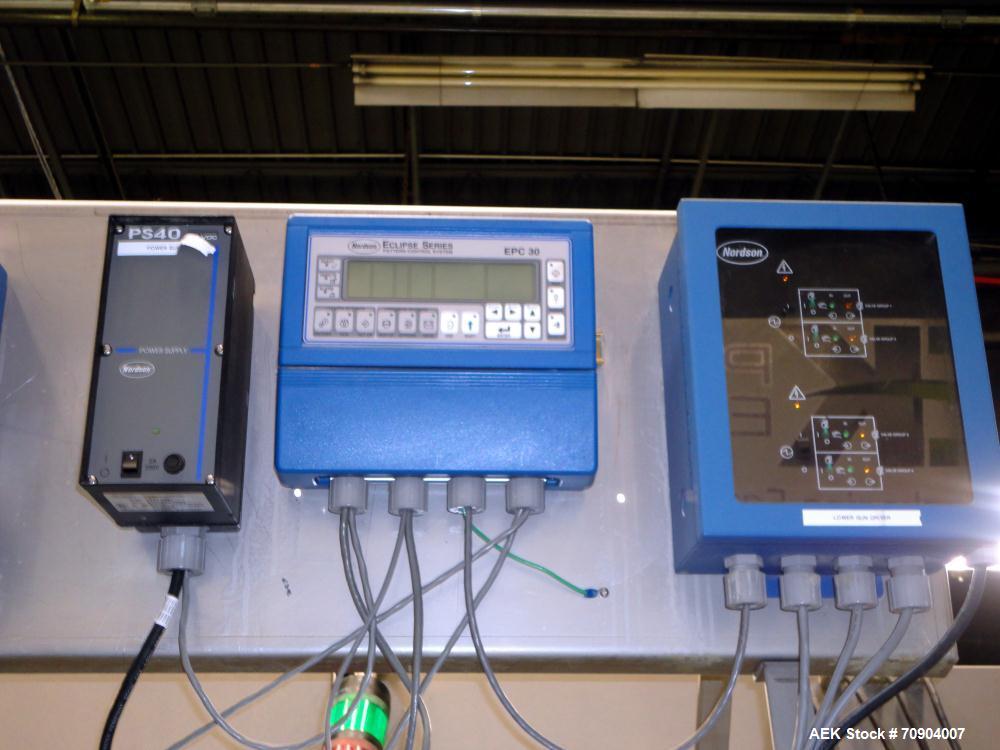 Used Tisma Vertical Automatic Volumetric Fill Cartoner with Nordson Verablue Si