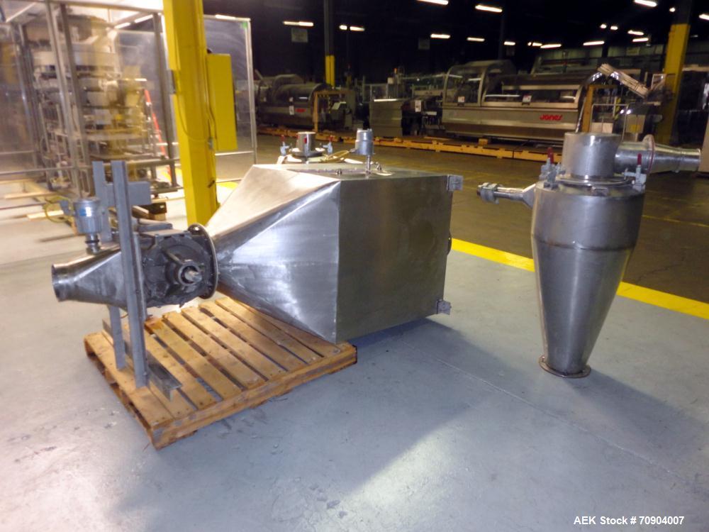 Used Tisma Vertical Automatic Volumetric Fill Cartoner with Nordson Verablue Si