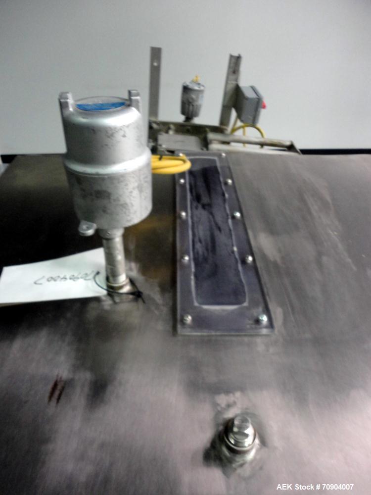 Used Tisma Vertical Automatic Volumetric Fill Cartoner with Nordson Verablue Si