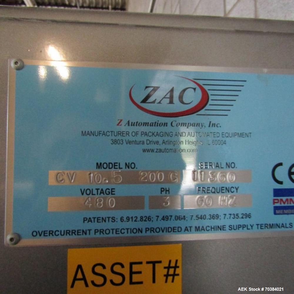 Used ZAC Packaging CV10.5 200 C Cartoner