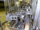 Used Yeaman Machine VCM-1000 Vertical Cartoner with 6 head volumetric cup fille