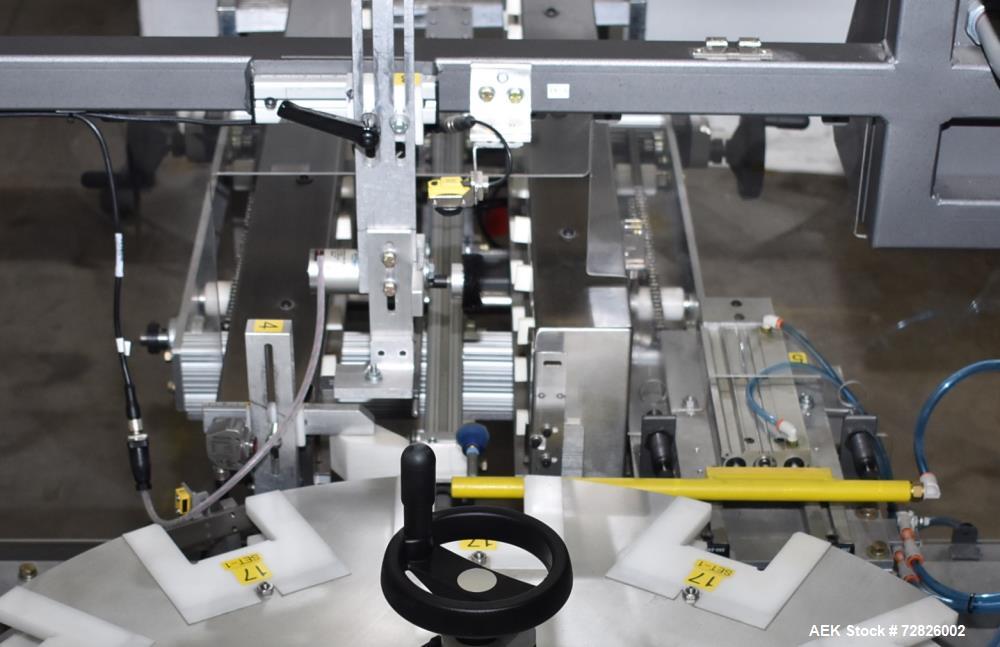 Unused EndFlex (Paxiom) Boxxer Kartnr Vertical Cartoner – 60 CPM, Auto Bottom