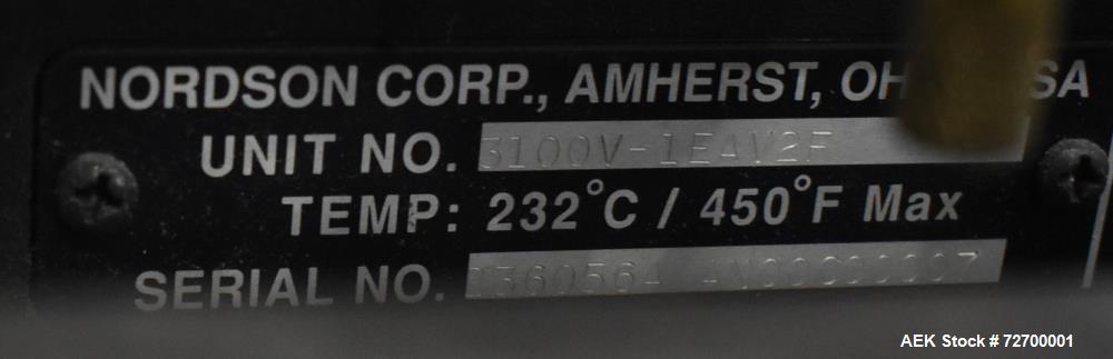 Used Adco Model 6V Vertical Hot Melt Cartoner – Hand Load, 125 CPM