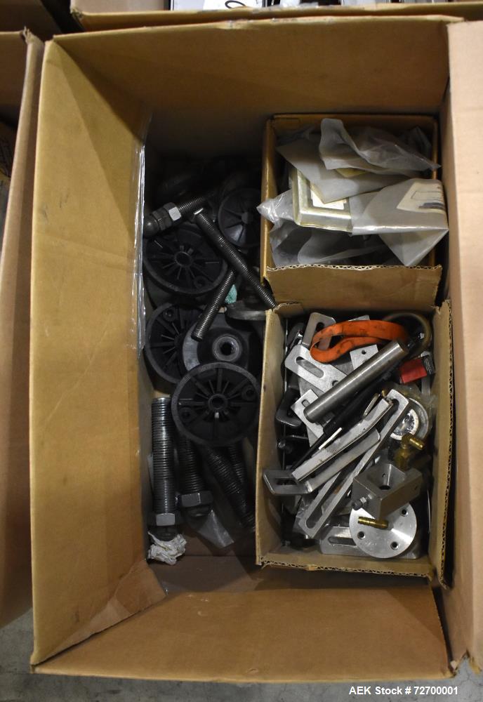 Used Adco Model 6V Vertical Hot Melt Cartoner – Hand Load, 125 CPM