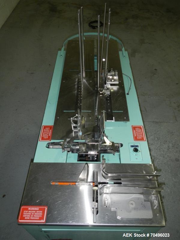 Used Bivans Case Erector, Model 54L CONVEY-O-MAT, 110 volt, serial# 88-54L/204.