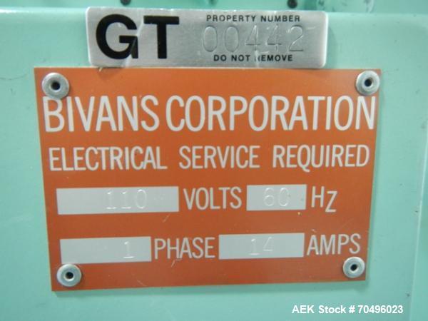 Used Bivans Case Erector, Model 54L CONVEY-O-MAT, 110 volt, serial# 88-54L/204.