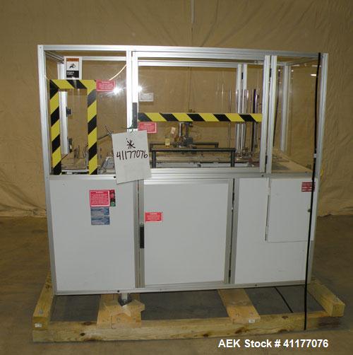 Used Bivans 54L Carton Former And Bottom Closer. Capable of speeds up to 60 cartons per minute. Has a carton size range: Length 1/2" - 8-7/8", Width 3/8"  - 7", Depth 1-1/8"- 14-1/16". Now tooled for...