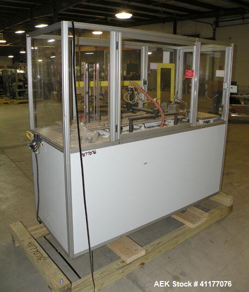 Used Bivans 54L Carton Former And Bottom Closer. Capable of speeds up to 60 cartons per minute. Has a carton size range: Length 1/2" - 8-7/8", Width 3/8"  - 7", Depth 1-1/8"- 14-1/16". Now tooled for...