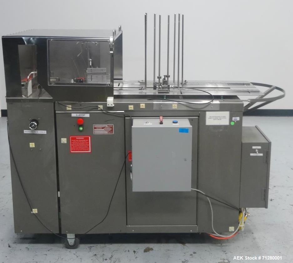 Used Bivans Model 54L Convey-O-Mat Semi-Automatic Vertical Cartoner