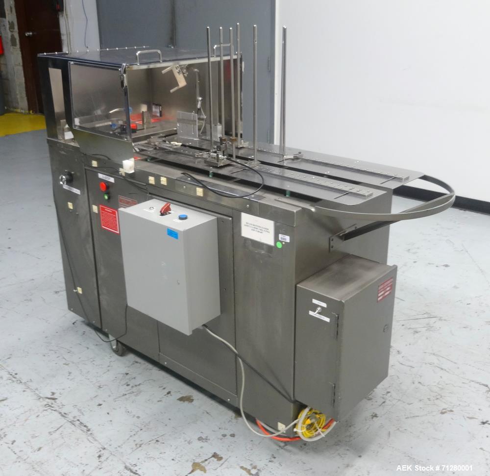 Used Bivans Model 54L Convey-O-Mat Semi-Automatic Vertical Cartoner