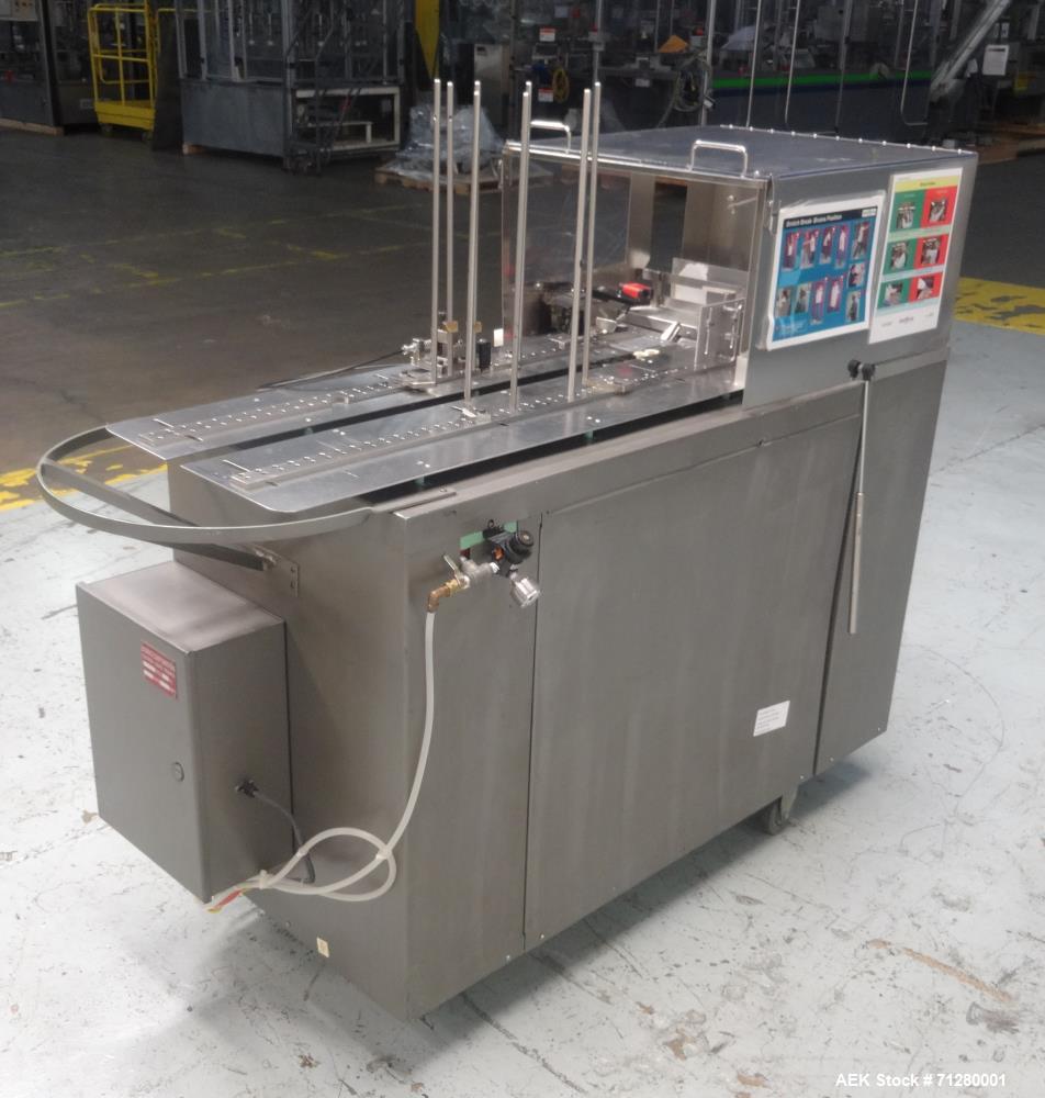 Used Bivans Model 54L Convey-O-Mat Semi-Automatic Vertical Cartoner