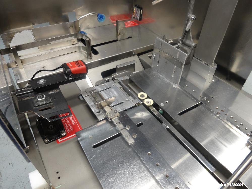 Used Bivans Model 54L Convey-O-Mat Semi-Automatic Vertical Cartoner