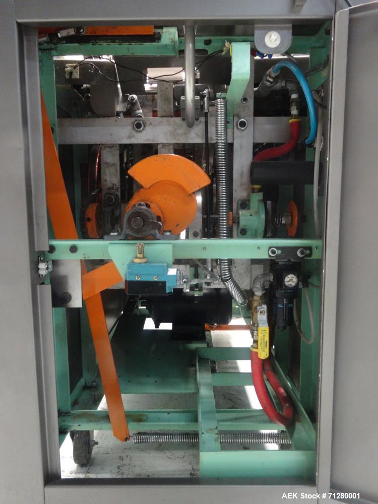 Used Bivans Model 54L Convey-O-Mat Semi-Automatic Vertical Cartoner