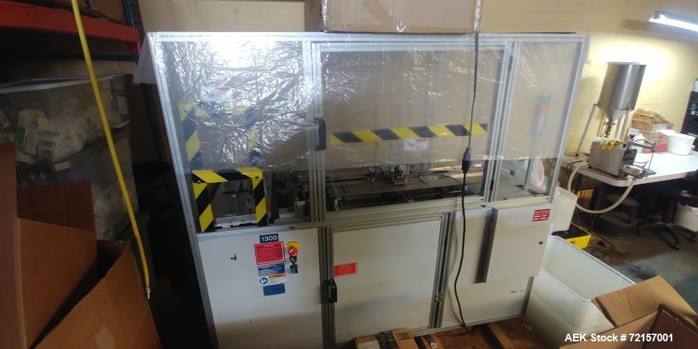 Used Bivans Vertical Cartoner Former. Model 54L Convey-O-Mat
