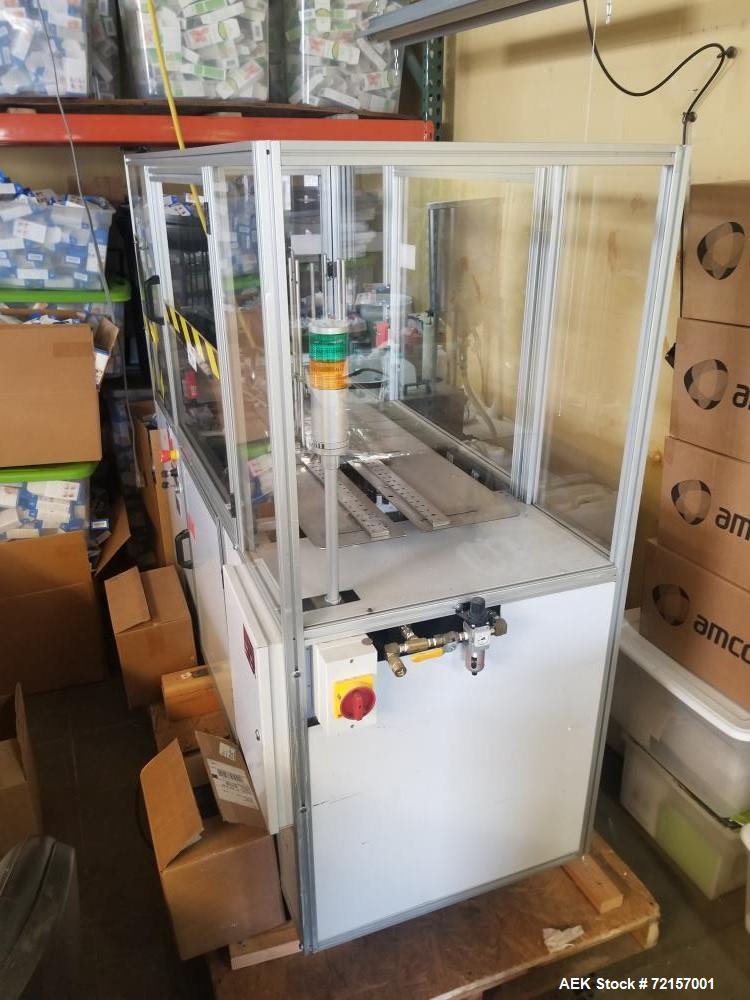 Used Bivans Vertical Cartoner Former. Model 54L Convey-O-Mat