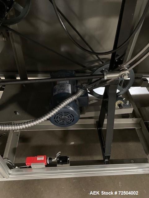 Used: Bivans Model 54L Semi Automatic Vertical Cartoner (carton former and bottom sealer). Capable of speeds up to 60 cartons per minute. Has a carton size range: 7/8" - 5" (length) x 3/8" - 3-1/2" (...