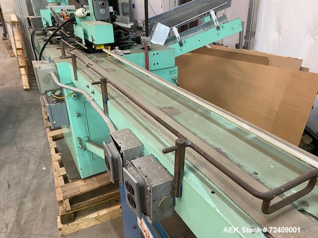 Used Bivans Model 72T Semi Automatic Continuous Motion Vertical Tuck Cartoner