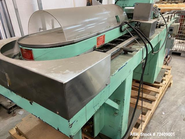 Used Bivans Model 72T Semi Automatic Continuous Motion Vertical Tuck Cartoner