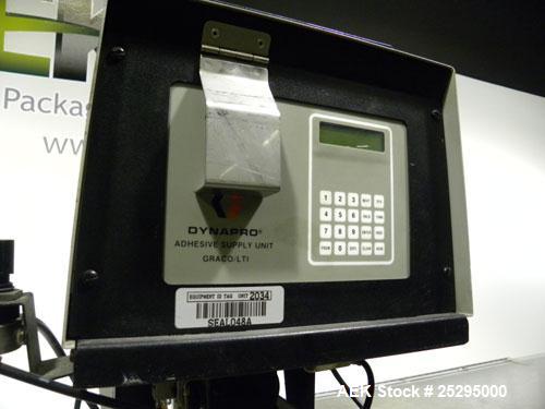 Used Bivans Vertuck Semi Automatic Vertical Cartoner, Model 74G. Capable of speeds up to 120 CPM. Has 6" centers for a carton size range: Length 7/8" - 5" x Width 3/4" - 3-1/2" x Depth/Height 2-1/4" ...