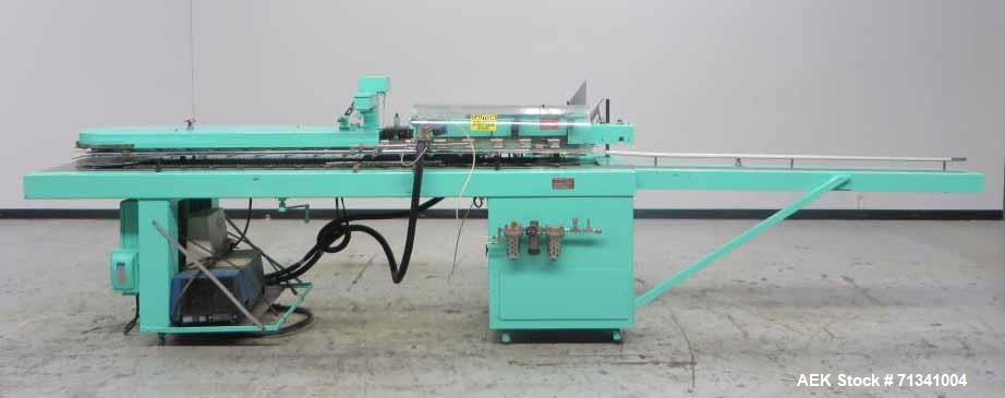 Used- Bivans Model 74T Vertuck Semi-Automatic Vertical Cartoner