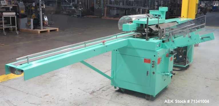 Used Bivans Model 74T Vertuck Semi-Automatic Vertical Cartoner