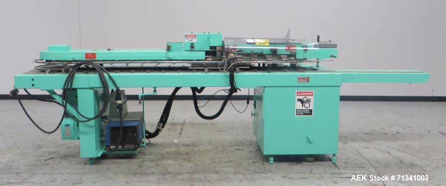 Used- Bivans Model 74T Vertuck Semi-Automatic Vertical Cartoner