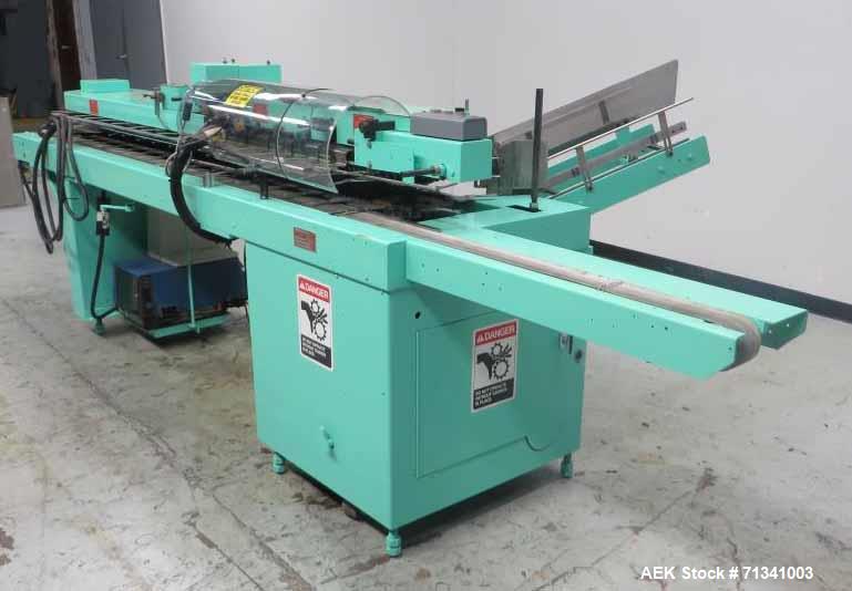 Used- Bivans Model 74T Vertuck Semi-Automatic Vertical Cartoner