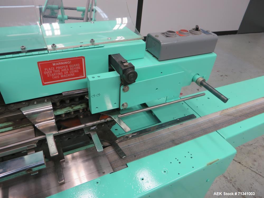 Used Bivans Model 74T Vertuck Semi-Automatic Vertical Cartoner