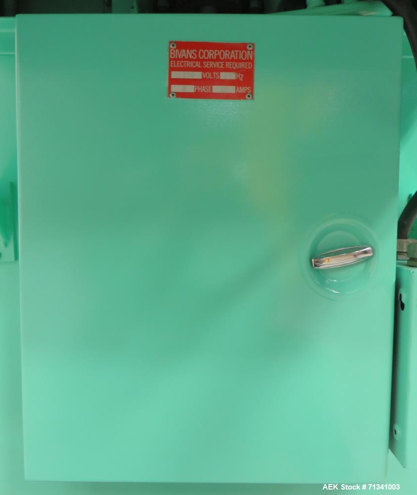 Used Bivans Model 74T Vertuck Semi-Automatic Vertical Cartoner