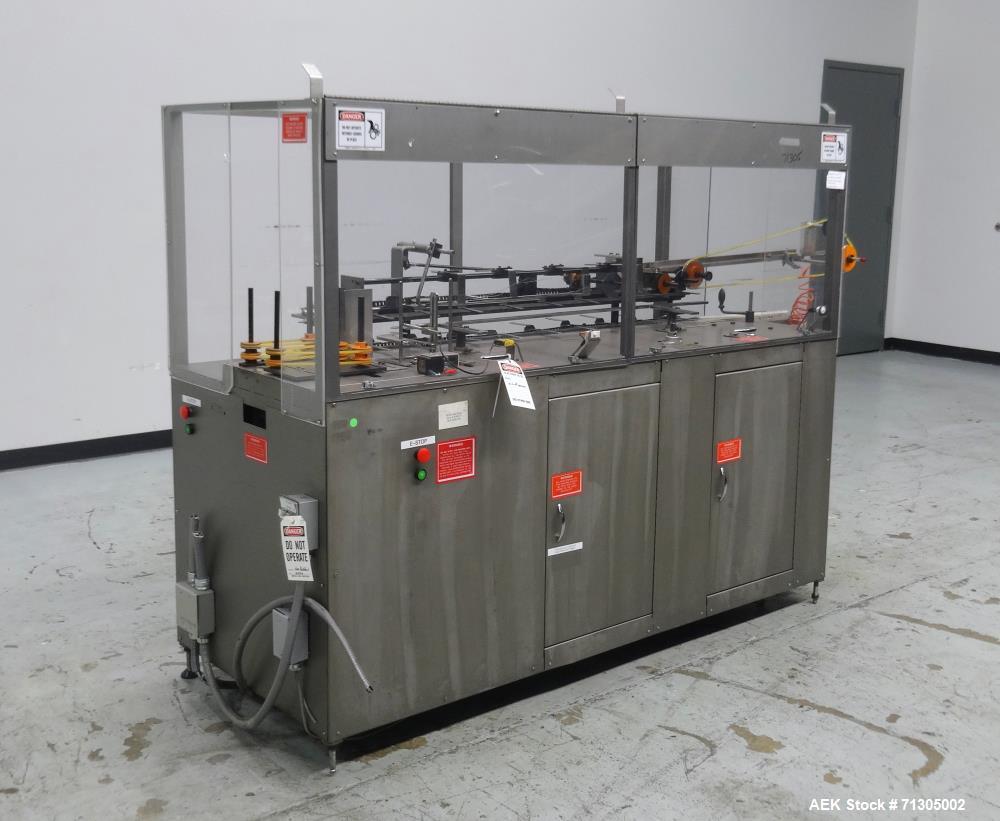 Used Bivans Model 82 Top Closer Carton Sealer