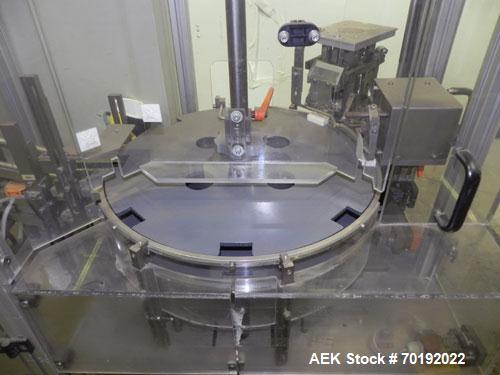 Used Brunner Model VC Reverse Tuck Vertical Intermittent Motion Cartoner.
