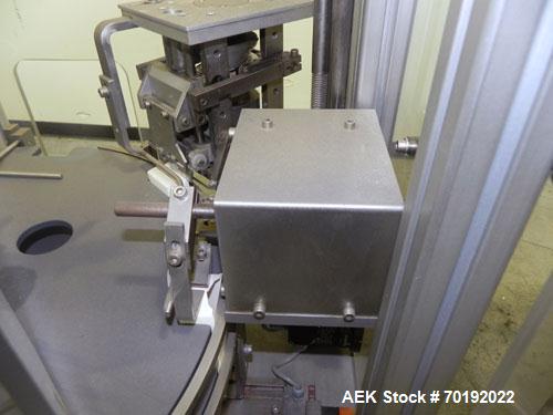Used Brunner Model VC Reverse Tuck Vertical Intermittent Motion Cartoner.