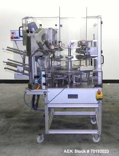 Used- Brunner Model VC Vertical Tuck Intermittent Motion Cartoner.