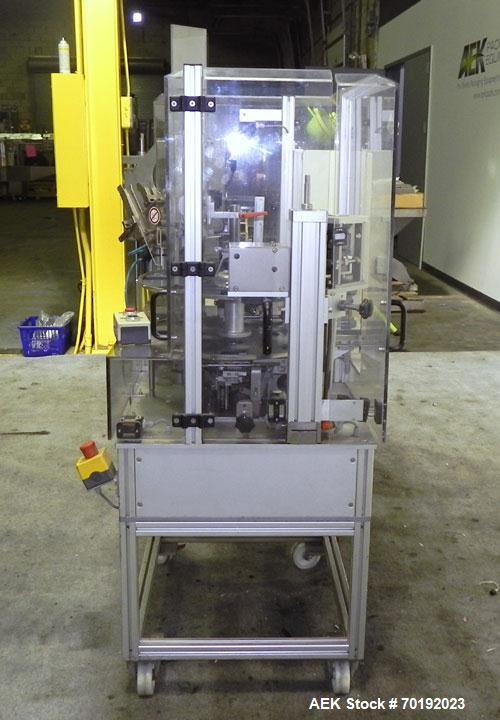 Used Brunner Model VC Vertical Tuck Intermittent Motion Cartoner.