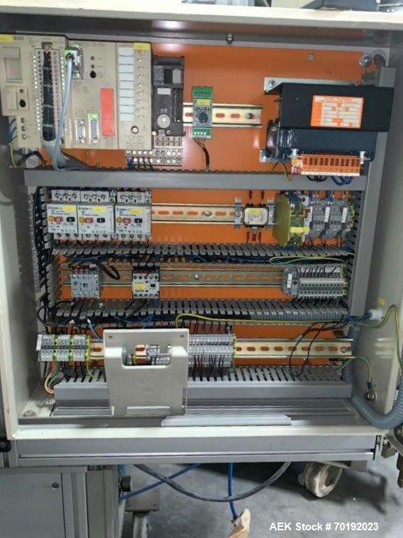 Used Brunner Model VC Vertical Tuck Intermittent Motion Cartoner.