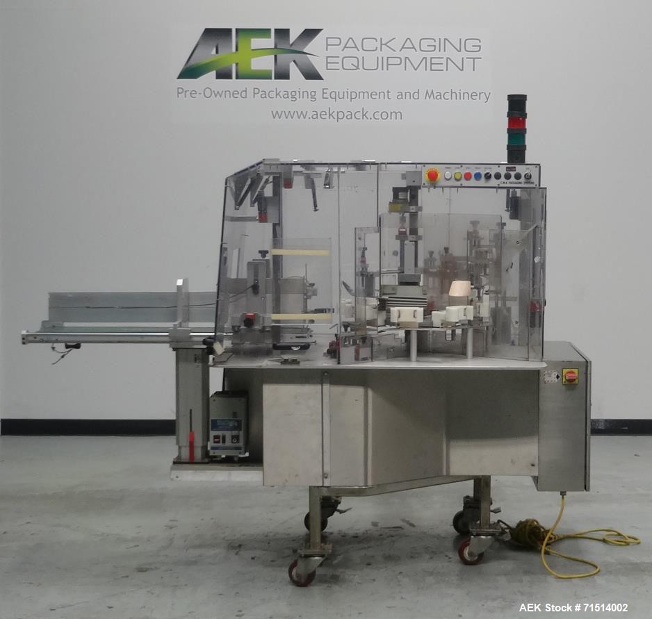 Used Jones CMA Mini Compact Intermittent Motion Cartoner