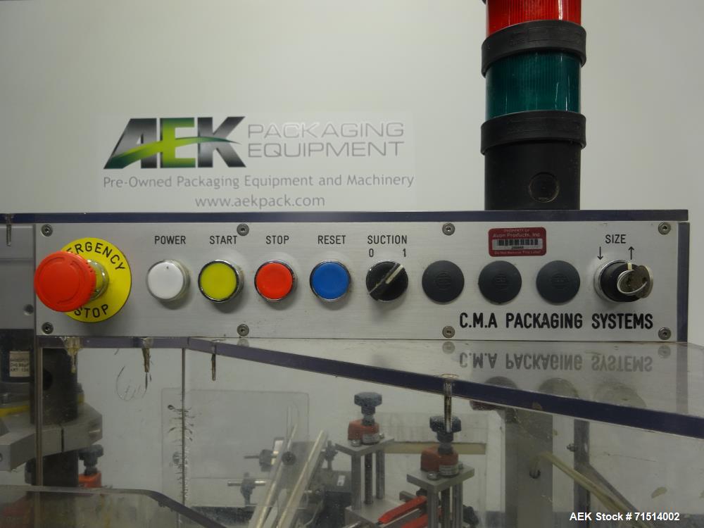 Used Jones CMA Mini Compact Intermittent Motion Cartoner