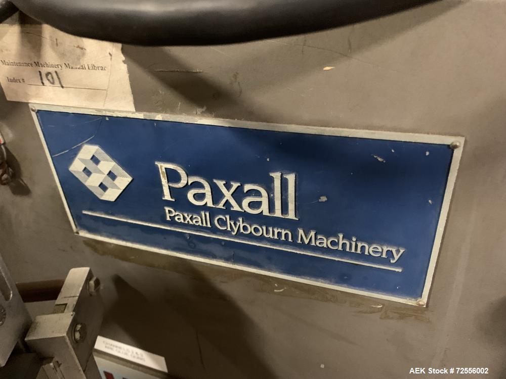 Used-Clybourn (Paxall) Semi-Automatic Manual Load Vertical Cartoner