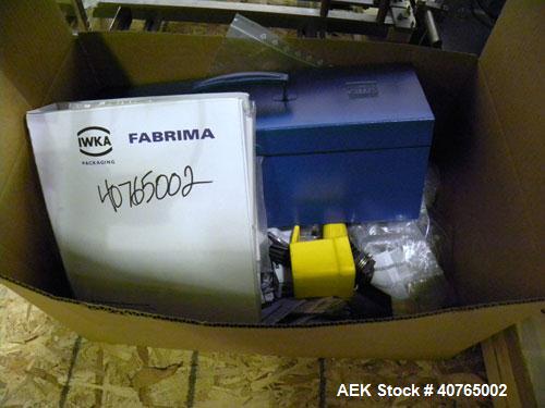 Unused- Fabrima VP-120 Semi- Automatic Continuous Motion Vertical Cartoner.