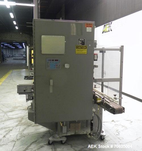Used Jones Semi-Automatic Continuous Motion Vertical Hot Melt Glue Cartoner