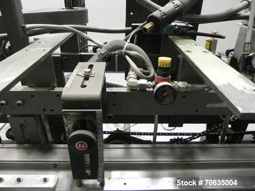 Used Jones Semi-Automatic Continuous Motion Vertical Hot Melt Glue Cartoner