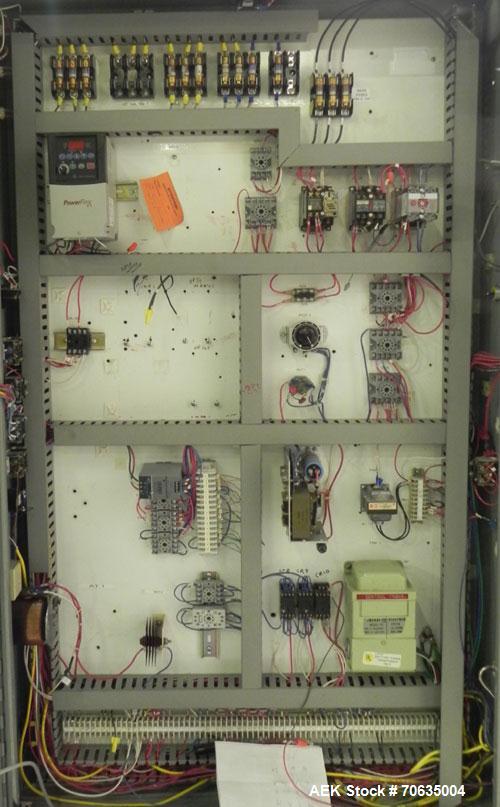 Used Jones Semi-Automatic Continuous Motion Vertical Hot Melt Glue Cartoner