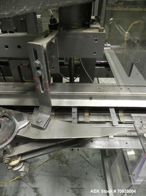 Used Jones Semi-Automatic Continuous Motion Vertical Hot Melt Glue Cartoner