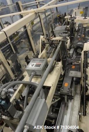 Used Jones Model CMV5 Semi-Automatic Reverse Tuck with Coder
