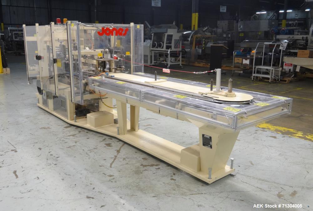 Used Jones Model CMV5 Semi-Automatic Reverse Tuck Cartoner