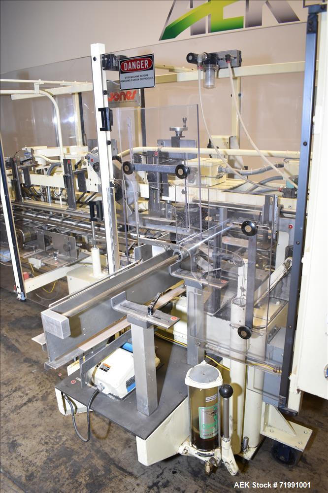 Used Jones CMV5 Semi Automatic Continuous Motion Vertical Tuck Cartoner